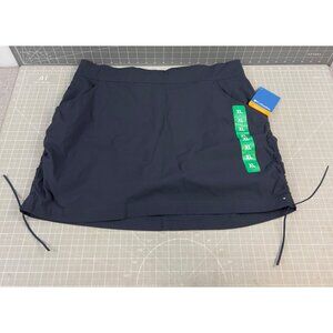 Columbia Womens Omni-Shade Skort Abyss XL New